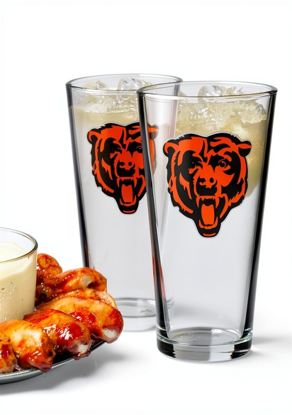NFL Team Color Pint Glasses The Memory Company-7