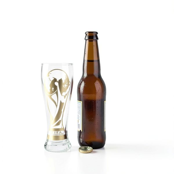 FIFA World Cup Trophy Beer Glass Wagon International-3