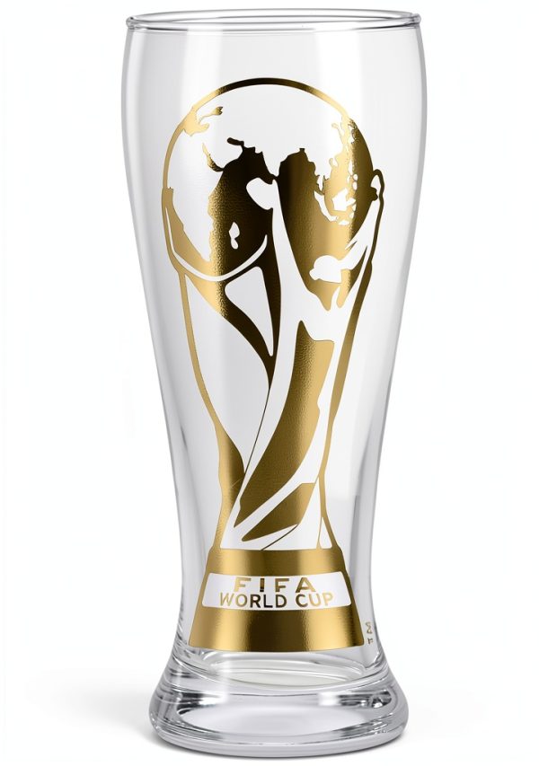 FIFA World Cup Trophy Beer Glass Wagon International-5