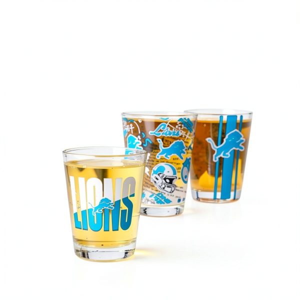 NFL Team Logo Barware Team Spirit Shot Glasses FOCO-1