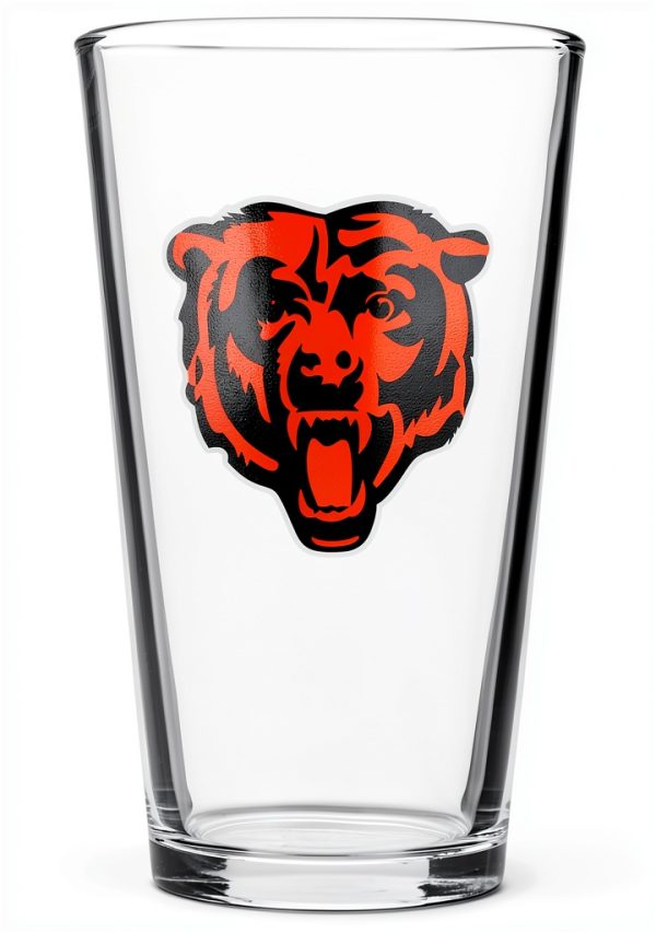NFL Team Color Pint Glasses The Memory Company-1