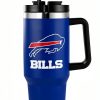 Team Beans Blue 40oz Tumbler Vacuum Insulated-0