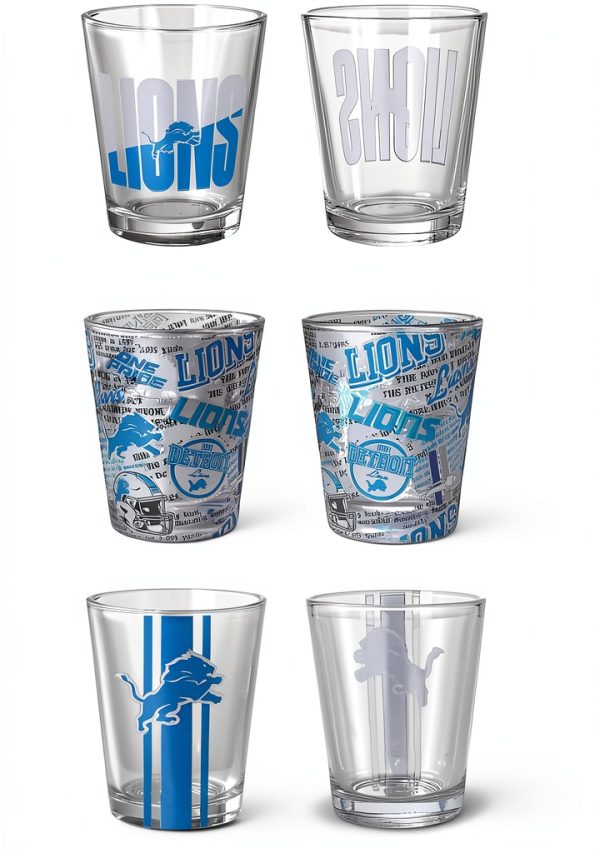 NFL Team Logo Barware Team Spirit Shot Glasses FOCO-2