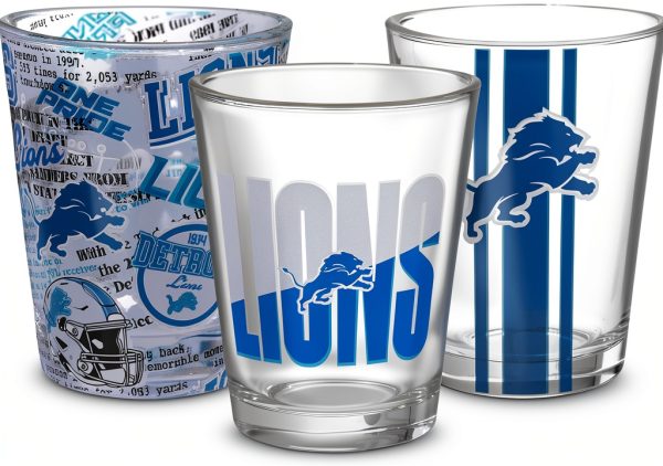 NFL Team Logo Barware Team Spirit Shot Glasses FOCO-0