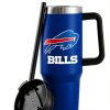 Team Beans Blue 40oz Tumbler Vacuum Insulated-1