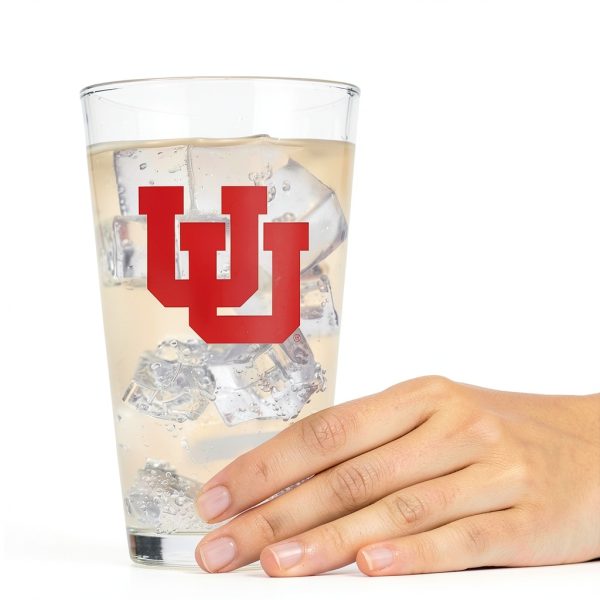 Logo Brands 16oz Gameday Pint Glass Durable Glass-3