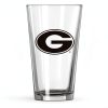 Georgia Bulldogs NCAA Gameday Pint Glass Logo Brands-2