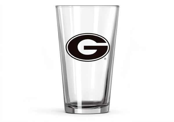 Georgia Bulldogs NCAA Gameday Pint Glass Logo Brands-2