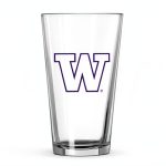 Washington Huskies 16oz Glass Pint by Logo Brands-0