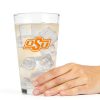 Oklahoma State Pint Glass Logo Brands 16oz-3