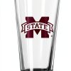 Mississippi State Bulldogs Pint Glass Logo Brands-5