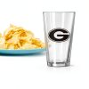 Georgia Bulldogs NCAA Gameday Pint Glass Logo Brands-4