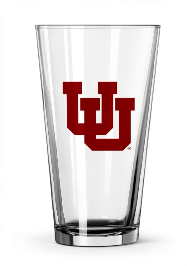 Logo Brands 16oz Gameday Pint Glass Durable Glass-5