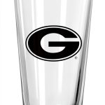 Georgia Bulldogs NCAA Gameday Pint Glass Logo Brands-0