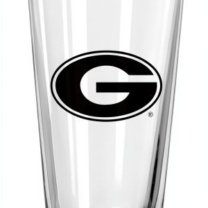 Georgia Bulldogs NCAA Gameday Pint Glass Logo Brands-0