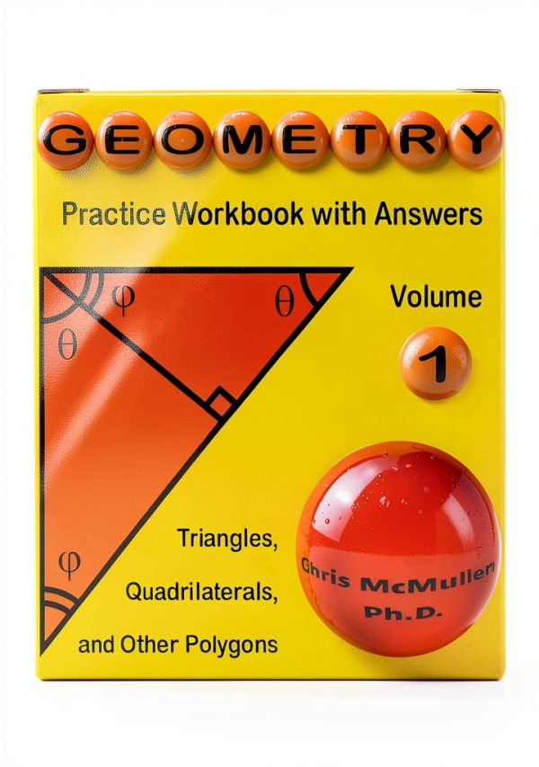 Geometry Skills Volume 1 Zishka Print Replica Workbook for Teens-0