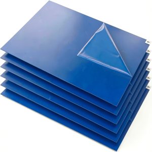 Adhesive Mat Tacky Pads 24" x 36", (Case of 6 Packs, 30 Sheets/Packs, 180 Sheets Total) Blue Cleanroom Floor Sticky Mats Capture Dirt for Laboratory, Construction, Hospital, Shoes, Pet, Gym-0