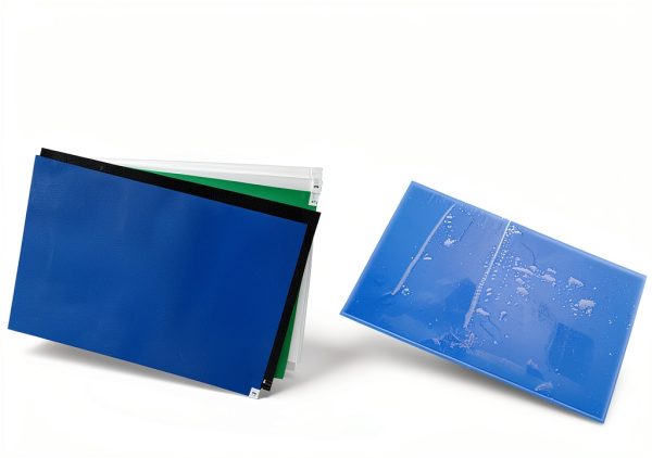 Sticky Mats 30 Pieces Sticky Floor Room Sticky Mats, Floor Protector Sticky Mats, Small Debris Ground Purification Sticky, Suitable for Laboratory Home, Supermarket, Office(Blue,45x60cm/18x24in)-2