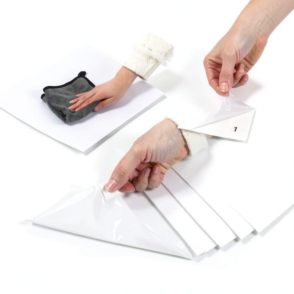 180 Sheets Tacky Walk Off Matts PEUTIER 17.7" x 15" Adhesive Mat-2