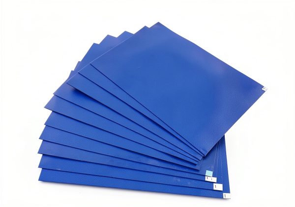 Sticky Mats 30 Pieces Sticky Floor Room Sticky Mats, Floor Protector Sticky Mats, Small Debris Ground Purification Sticky, Suitable for Laboratory Home, Supermarket, Office(Blue,45x60cm/18x24in)-3