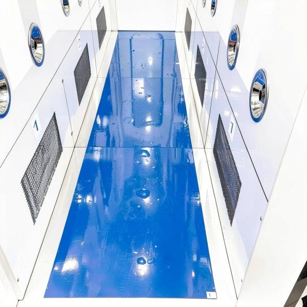 Sticky Mats 30 Pieces Sticky Floor Room Sticky Mats, Floor Protector Sticky Mats, Small Debris Ground Purification Sticky, Suitable for Laboratory Home, Supermarket, Office(Blue,45x60cm/18x24in)-5
