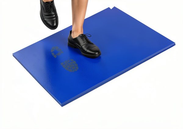 Sticky Mat 30 Sheets HXRYAGi Blue 1'6" x 2'11" Tacky Lab Pad-4