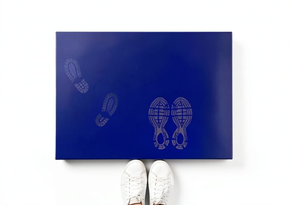 CALPALMY 150 Sheets 24" x 36" Adhesive Mats - Sticky Mat for Laboratories, Homes, Construction Sites, and More - Remove Dust and Dirt from Shoes and Equipment Wheels -Blue-6