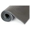 Crown FL2436BK Ribbed Vinyl Anti-Fatigue Mat, 24 x 36, Black-3