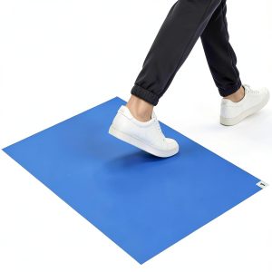 Adhesive Mat B2Jiu Tacky Pads 24x36 Blue Floor Mat 4-Pack (120 Sheets)-0