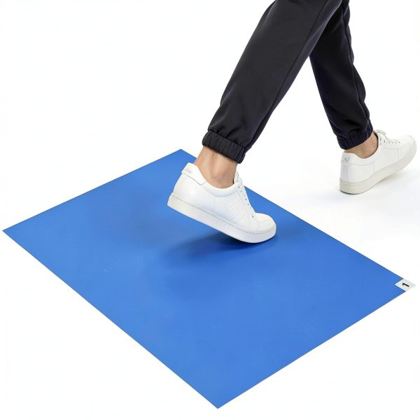 Adhesive Mat B2Jiu Tacky Pads 24x36 Blue Floor Mat 4-Pack (120 Sheets)-0