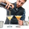 2 Pcs Bar Mat for Countertop 24 x 12 Inch, Large Non Slip Rubber Mat Service Spill Cocktail Bartending Coffee Bar Mats for Hot Dishes Restaurants Barbershop Clippers Hot Pads, Black-4