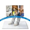 Sticky Mat Tacky Adhesive Pads 300 Sheets, 30 Sheets/Pack, 24'' x 36''/ 60 x 90 cm, Thickened Cleaning Mats for Shoes, Construction, Cleanroom, Laboratories, Hospitals, Dogs, Pets, Home- Blue-2