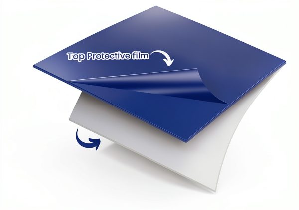 CALPALMY 150 Sheets 24" x 36" Adhesive Mats - Sticky Mat for Laboratories, Homes, Construction Sites, and More - Remove Dust and Dirt from Shoes and Equipment Wheels -Blue-2
