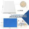 Nuanchu Adhesive Mat Pad Include 1 Sticky Non Slip Base Pad 2 Tacky Dust Mats Construction of 30 Sheets (60 Sheets Total) for Clean Room Science Lab Matting Laboratory Hospital(Blue,24x36 Inches)-2
