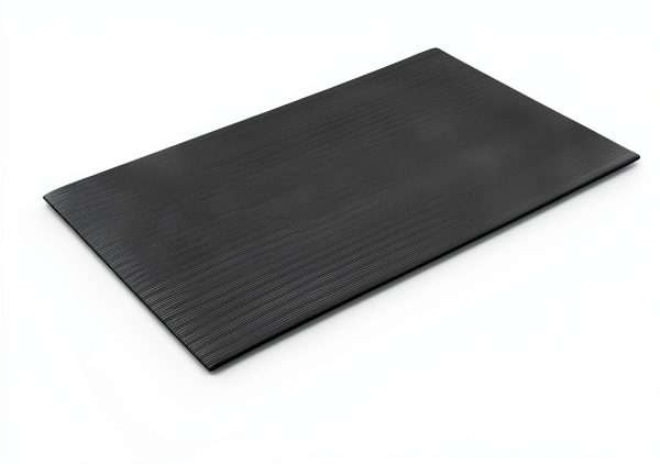 Crown FL2436BK Ribbed Vinyl Anti-Fatigue Mat, 24 x 36, Black-4