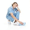 Sticky Tacky Mat 24" x 36" 300 Sheets Blue Adhesive Mats for Cleanroom Laboratory Hospital Grade Construction Dust Hair Control Floor Entry Mats-4