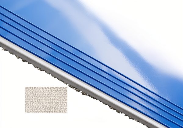 Cleanroom Sticky Mats with Base Pad, Include 5 Tacky Mats of 30 Sheets (150 Sheets Total) & 1 Non-Slip Hard Plastic Frame, Size 24x36 Inches, 50 Microns Per Sheet, Repositionable, Blue-0