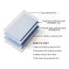 Sticky mat with Adhesive,180 Sheets,Tacky pad 24" x 36",6 Packs of 30 Blue Sheets Each,for Construction,Science Lab Door Matting,Basketball Shoes,Cleanroom,Laboratory and Hospital. (6, Blue, 24"x36")-5